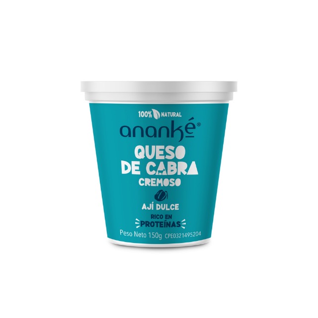 Queso de Cabra Cremoso Ají Dulce 150g