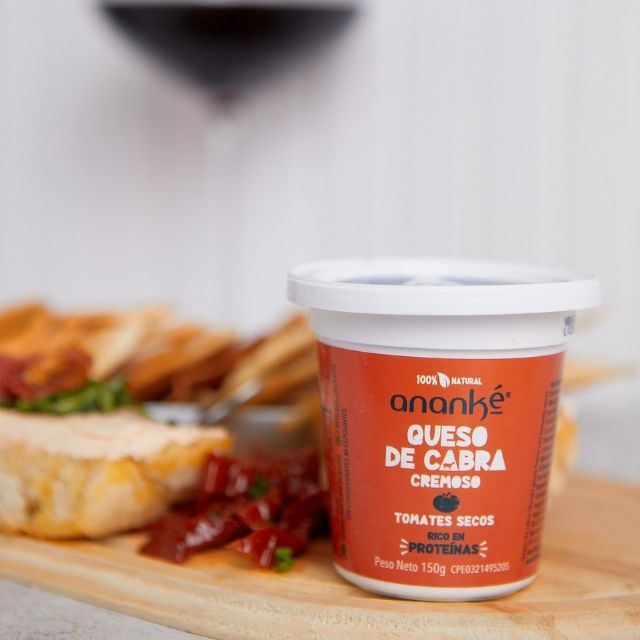Queso de Cabra Cremoso Tomates Secos 150g